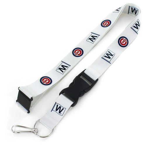 Chicago Cubs Win Team Lanyard