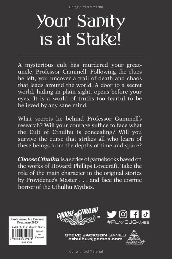 Choose Cthulhu Book 1: The Call of Cthulhu