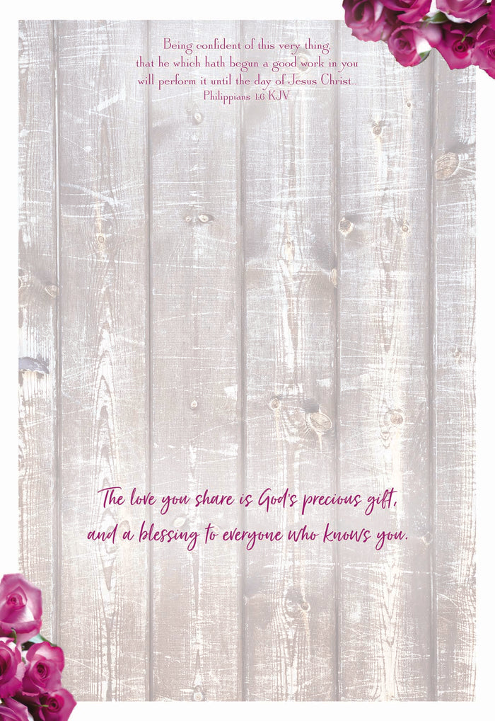 Christian Anniversary Cards by Shared Blessings | Anniversary Blessings | 12 Boxed Anniversary Cards with KJV Scripture
