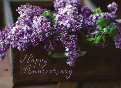 Christian Anniversary Cards by Shared Blessings | Anniversary Blessings | 12 Boxed Anniversary Cards with KJV Scripture