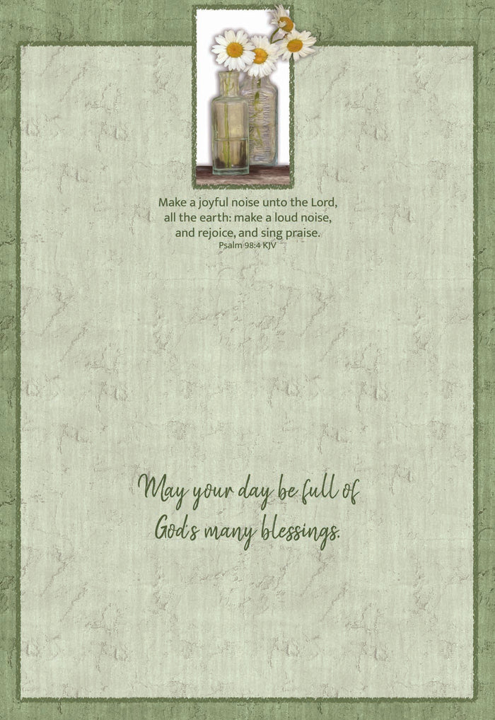 Christian Birthday Cards by Shared Blessings- Floral Celebration, Box of 12 Birthday Cards