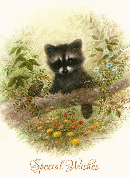 Christian Birthday Cards by Shared Blessings-Wee Wildlife, 12 Boxed Greeting Cards