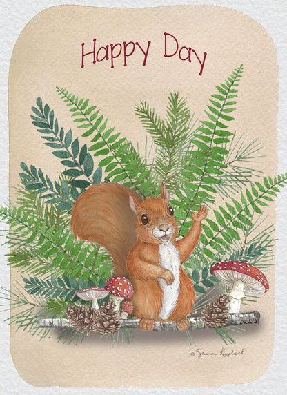 Happy day Squirrel