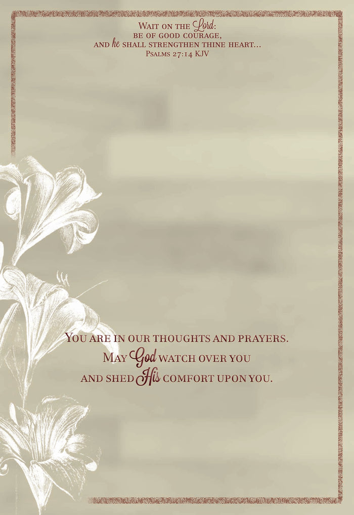 Sharing in your Sorrow Inside Design