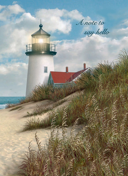 Christian Thinking of You Cards by Shared Blessings- Coastal 12 Cards and Envelopes