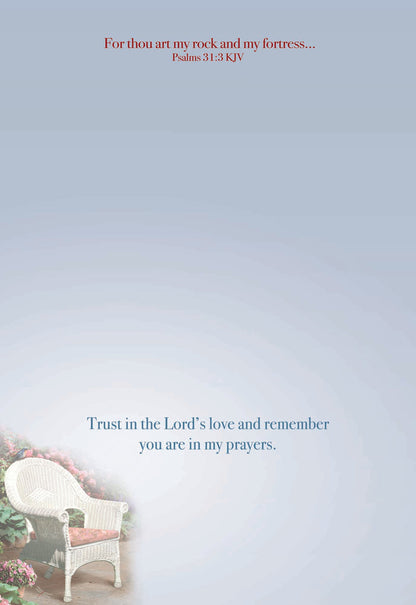 Christian Thinking of You Cards by Shared Blessings- Coastal 12 Cards and Envelopes