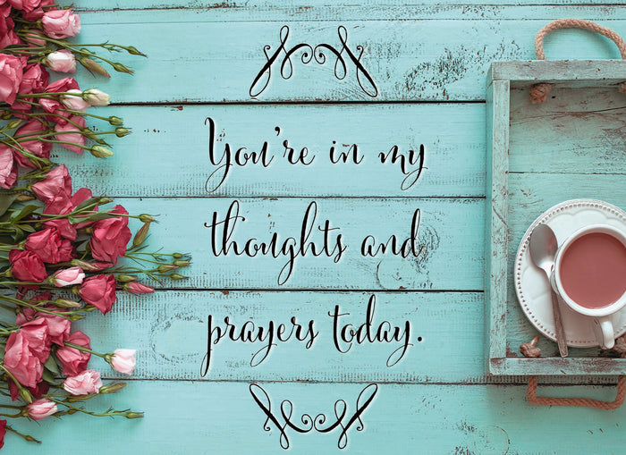 Christian Thinking of You Cards by Shared Blessings- Gentle Thoughts 12 Cards and Envelopes