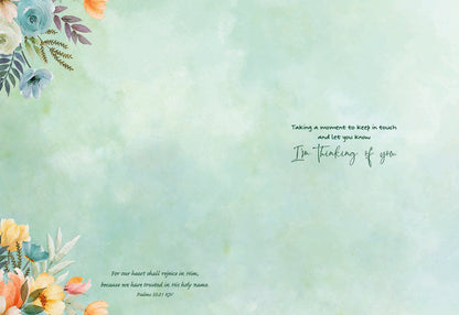 Christian Thinking of You Cards by Shared Blessings- Sunday Morning, 12 Cards and Envelopes