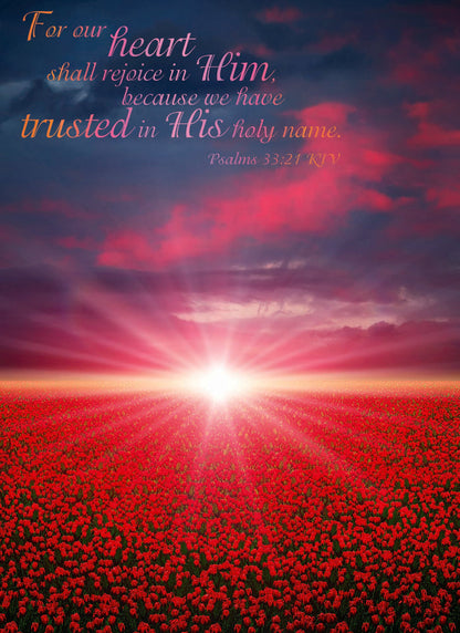Christian Thinking of You Cards by Shared Blessings- Sunsets, 12 Cards and Envelopes