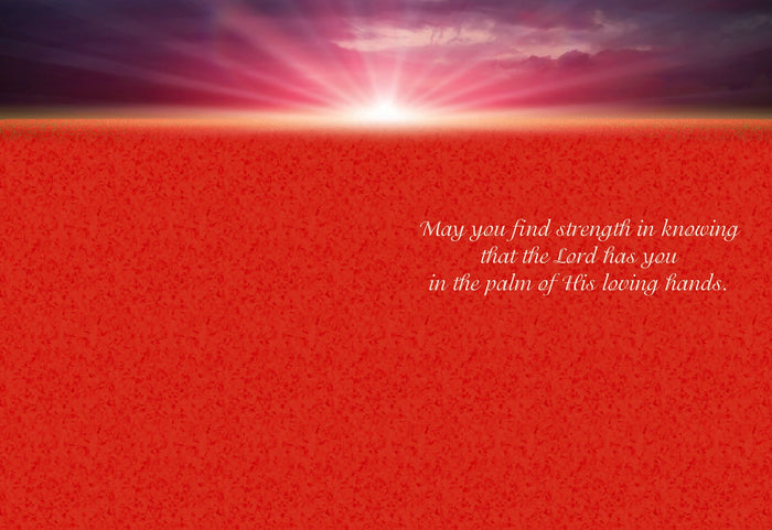 Christian Thinking of You Cards by Shared Blessings- Sunsets, 12 Cards and Envelopes