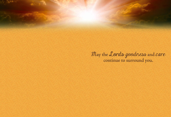 Christian Thinking of You Cards by Shared Blessings- Sunsets, 12 Cards and Envelopes