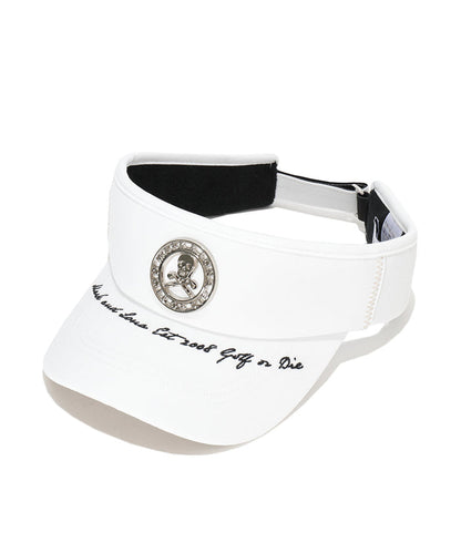 Chrome Skull Visor | MEN and WOMEN