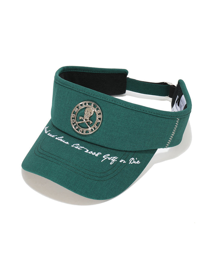 Chrome Skull Visor | MEN and WOMEN