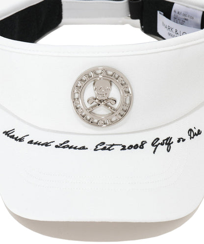 Chrome Skull Visor | MEN and WOMEN
