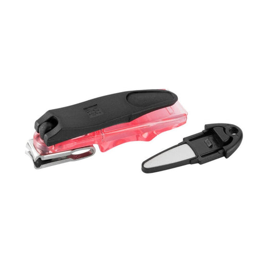 Classic Inox Nail Clippers Red 80mm
