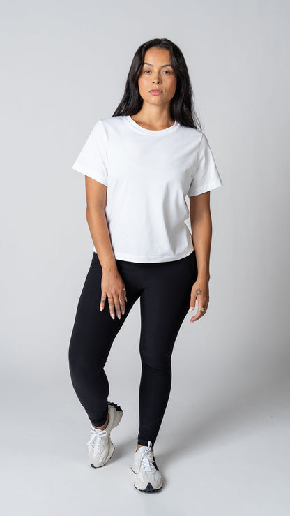 Classic Tee in White | T-Shirts | Tuff Collection