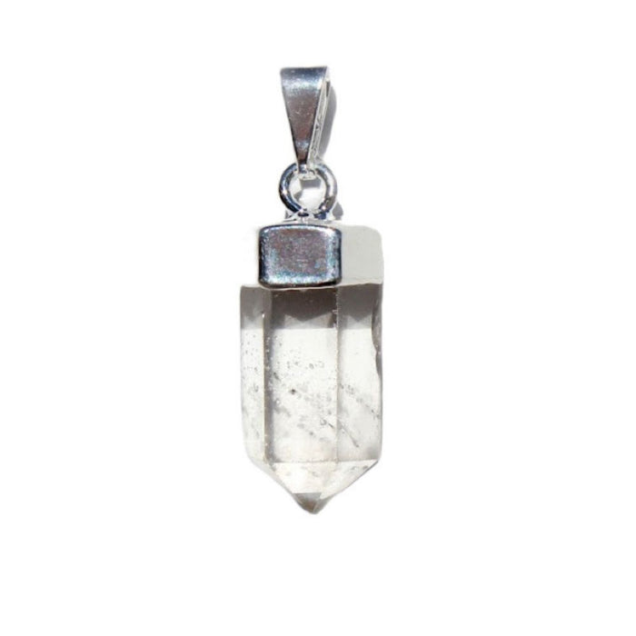 Clear Quartz Small Point Pendant