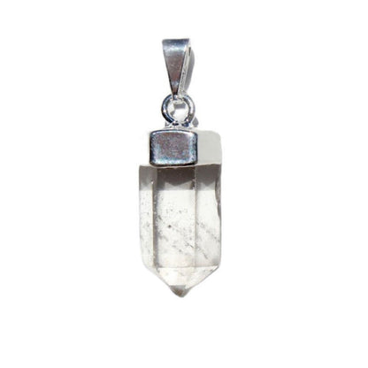 Clear Quartz Small Point Pendant