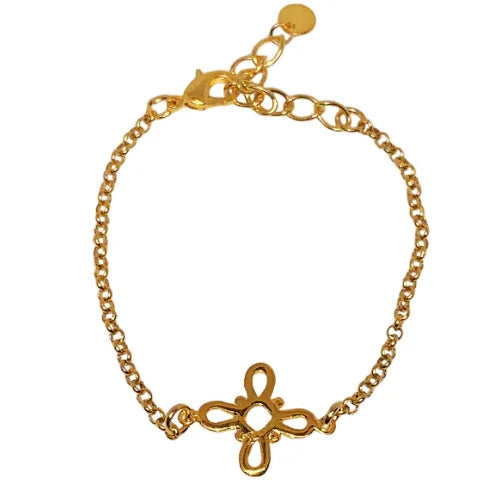 Clover Charm Bracelet - Yelena Noah Designs