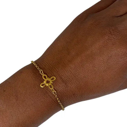 Clover Charm Bracelet - Yelena Noah Designs