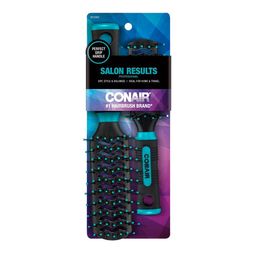 Conair Cushion Full and Mid-Size Brushes 2pcs