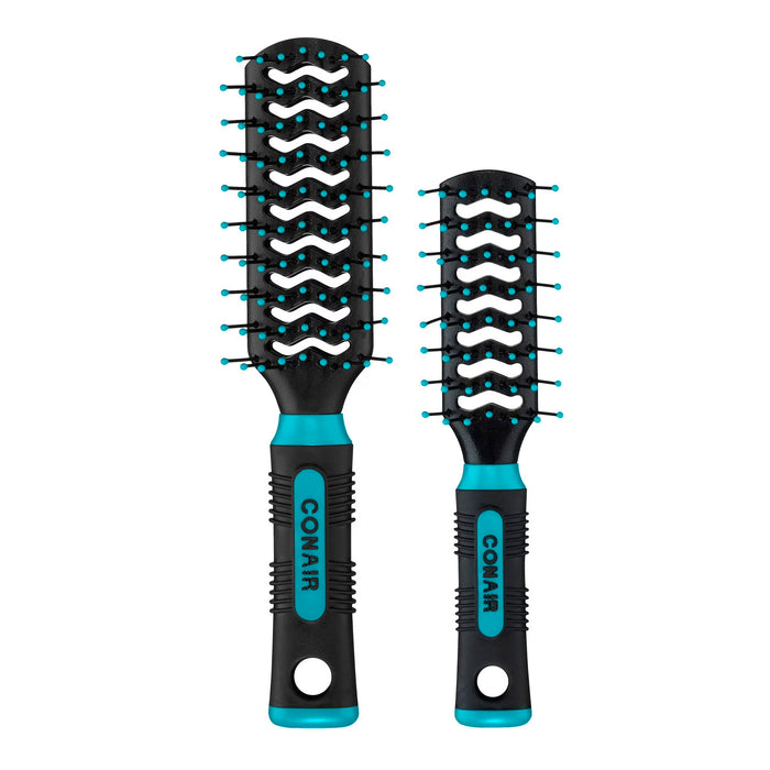 Conair Cushion Full and Mid-Size Brushes 2pcs
