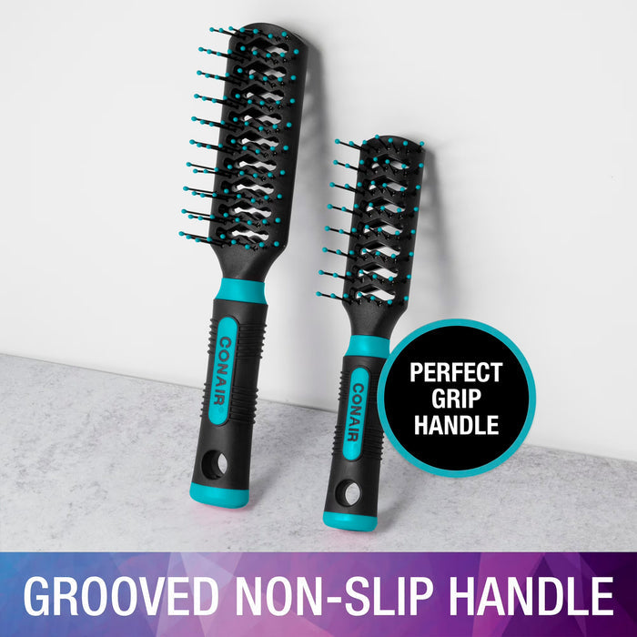 Conair Cushion Full and Mid-Size Brushes 2pcs