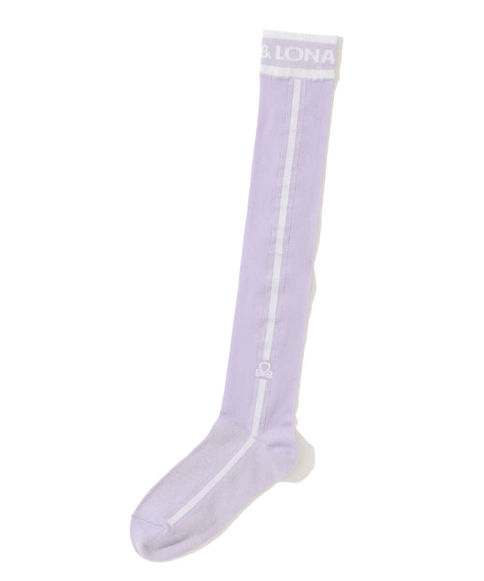 Contour Logo Over-Knees | WOMEN