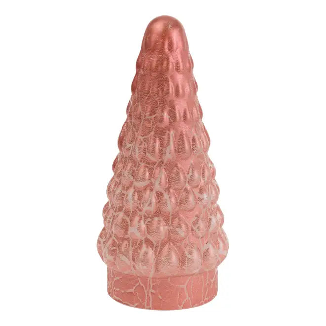 Coral Pink Christmas Tree