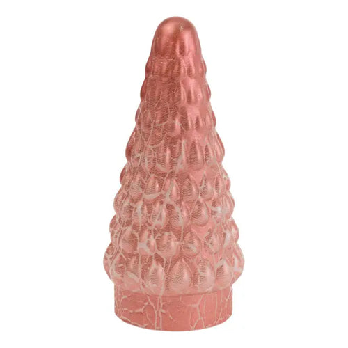Coral Pink Christmas Tree
