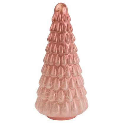 Coral Pink Christmas Tree