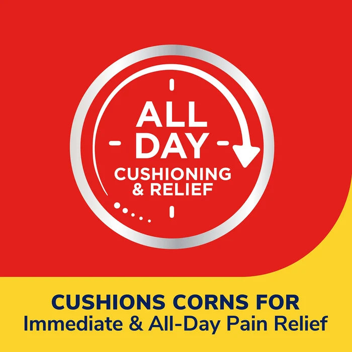 All-day cushioning relief badge for Corn Cushions