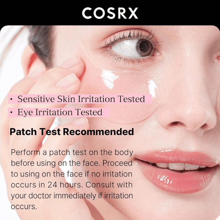 Cosrx The Peptide Collagen Hydrogel Eye Patch 60 Patches