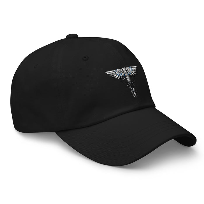 Cowgirl Caduceus- Embroidered Dad Hat