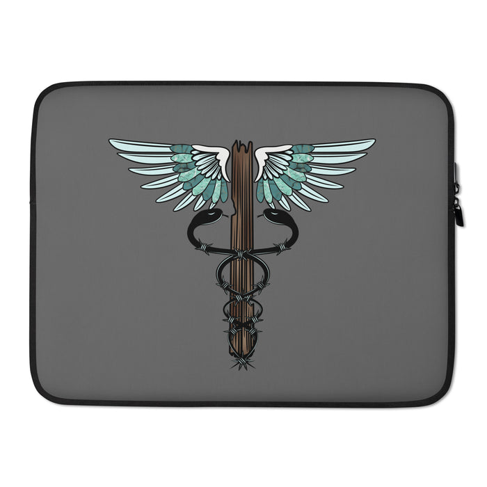 Cowgirl Caduceus- Laptop Sleeve