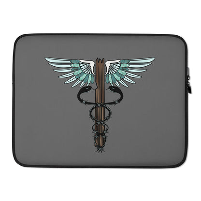 Cowgirl Caduceus- Laptop Sleeve