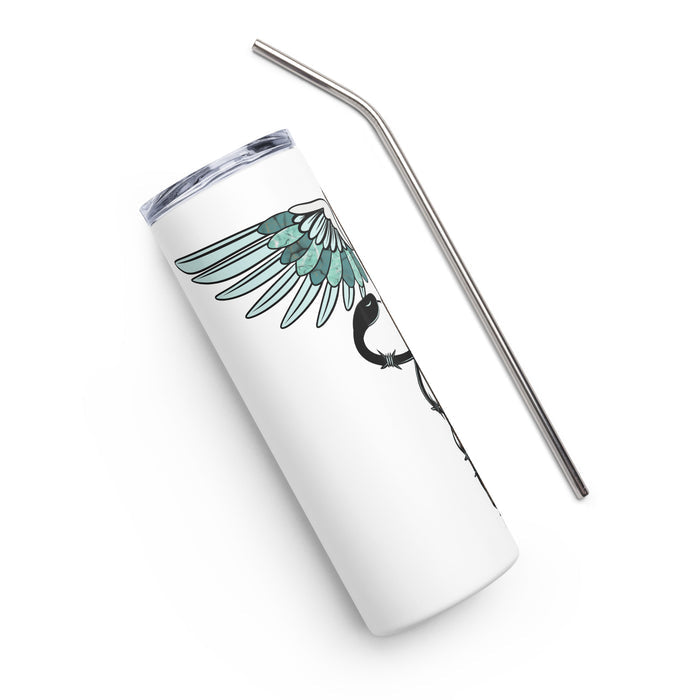 Cowgirl Caduceus- Stainless Steel Tumbler