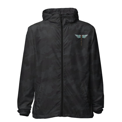 Cowgirl Caduceus- Unisex Lightweight zip-up Windbreaker
