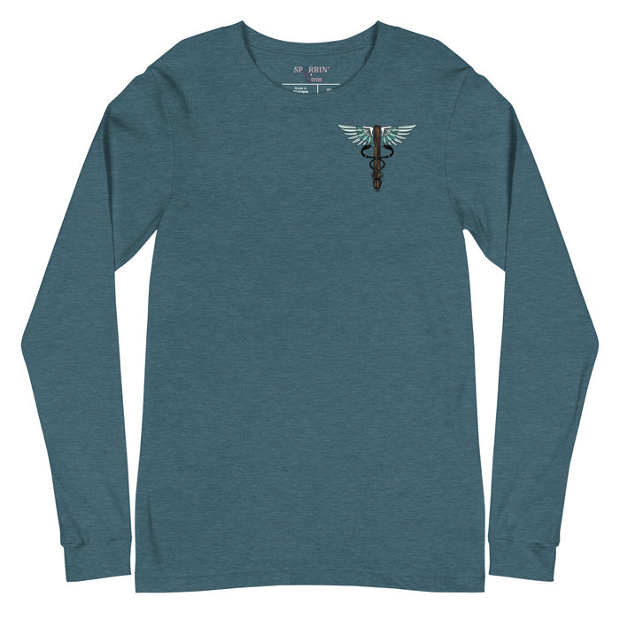 Heather Deep Teal / XS