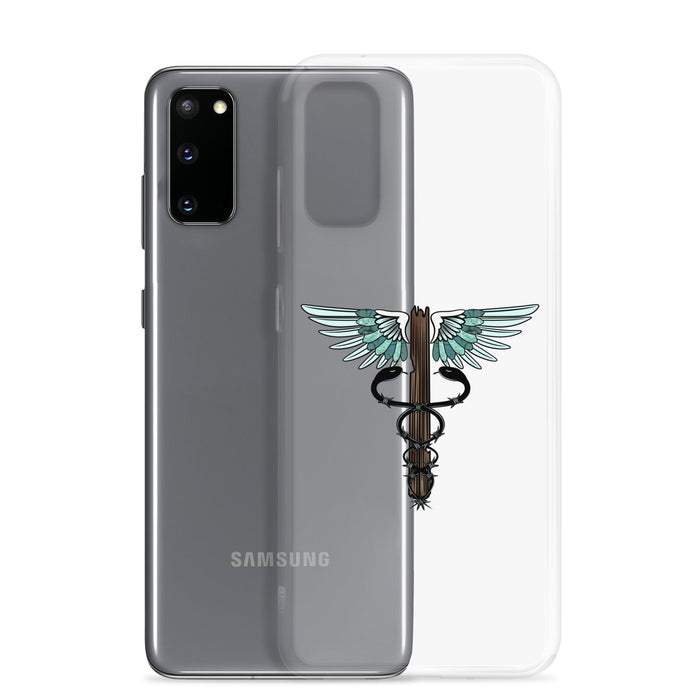 Cowgirl Caduceus-Clear Case for Samsung®