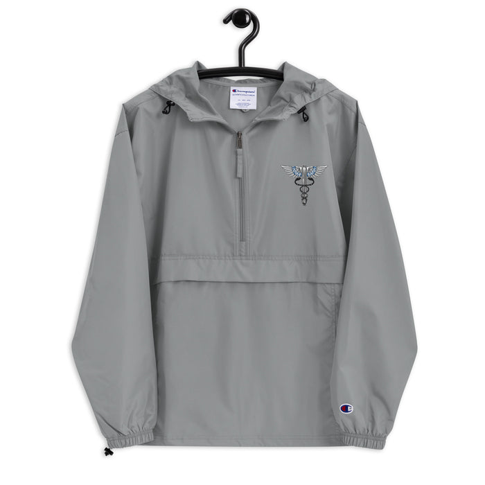 Cowgirl Caduceus-Embroidered Champion Packable Jacket