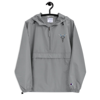 Cowgirl Caduceus-Embroidered Champion Packable Jacket