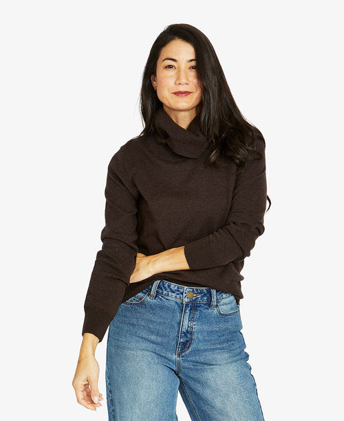 Cowl Neck Pullover