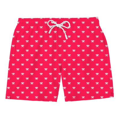 Nachhaltige Herren-Badehose aus recyceltem Material – Modell Crabby Crab von Noah*s Ocean.