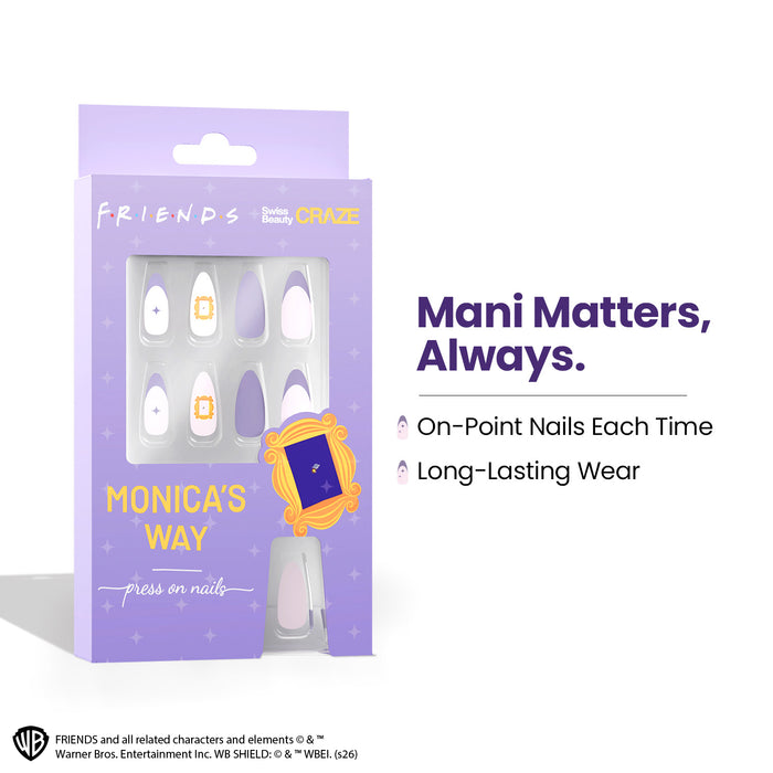 Craze Monica's Way Press On Nails