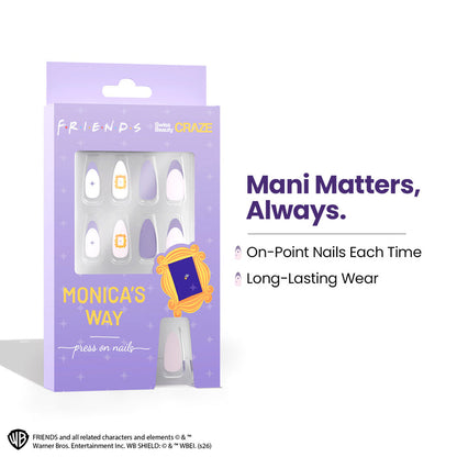 Craze Monica's Way Press On Nails