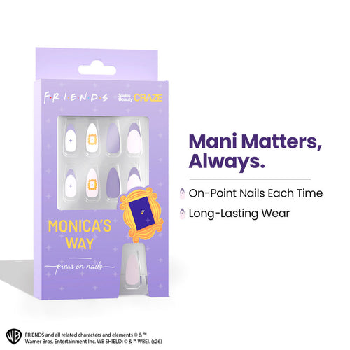 Craze Monica's Way Press On Nails