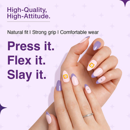 Craze Monica's Way Press On Nails