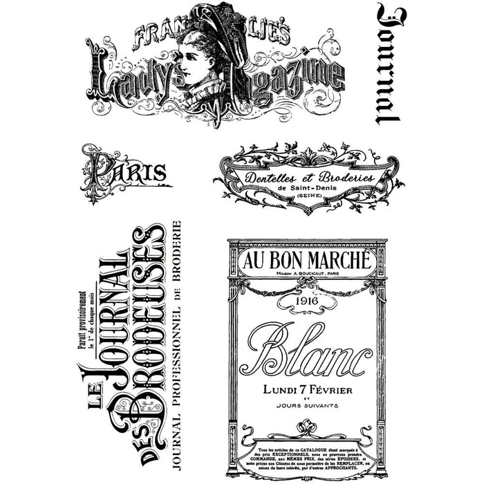 Creative Expressions - Clear Stamp Set - Taylor Made - Mode de La Paris