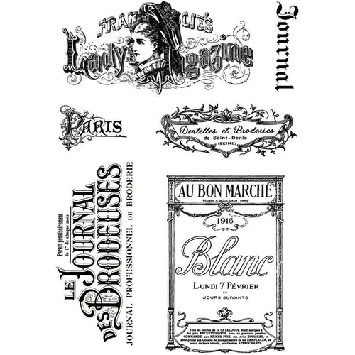 Creative Expressions - Clear Stamp Set - Taylor Made - Mode de La Paris